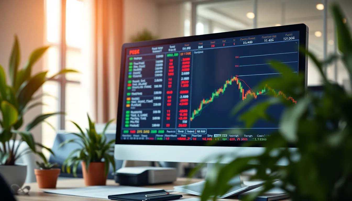 주식 시장 그래프