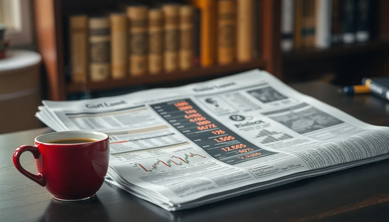 주식 시장 그래프와 투자자들의 모습