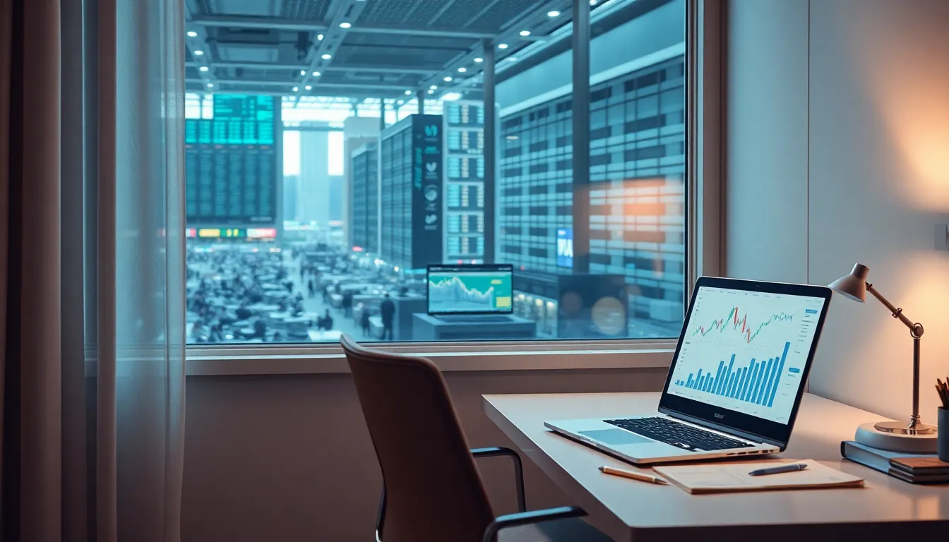 주식 시장 분석 이미지