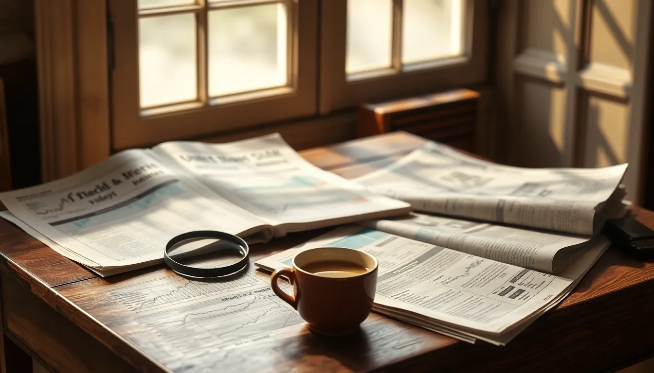 주식 시장 그래프와 투자자들의 모습