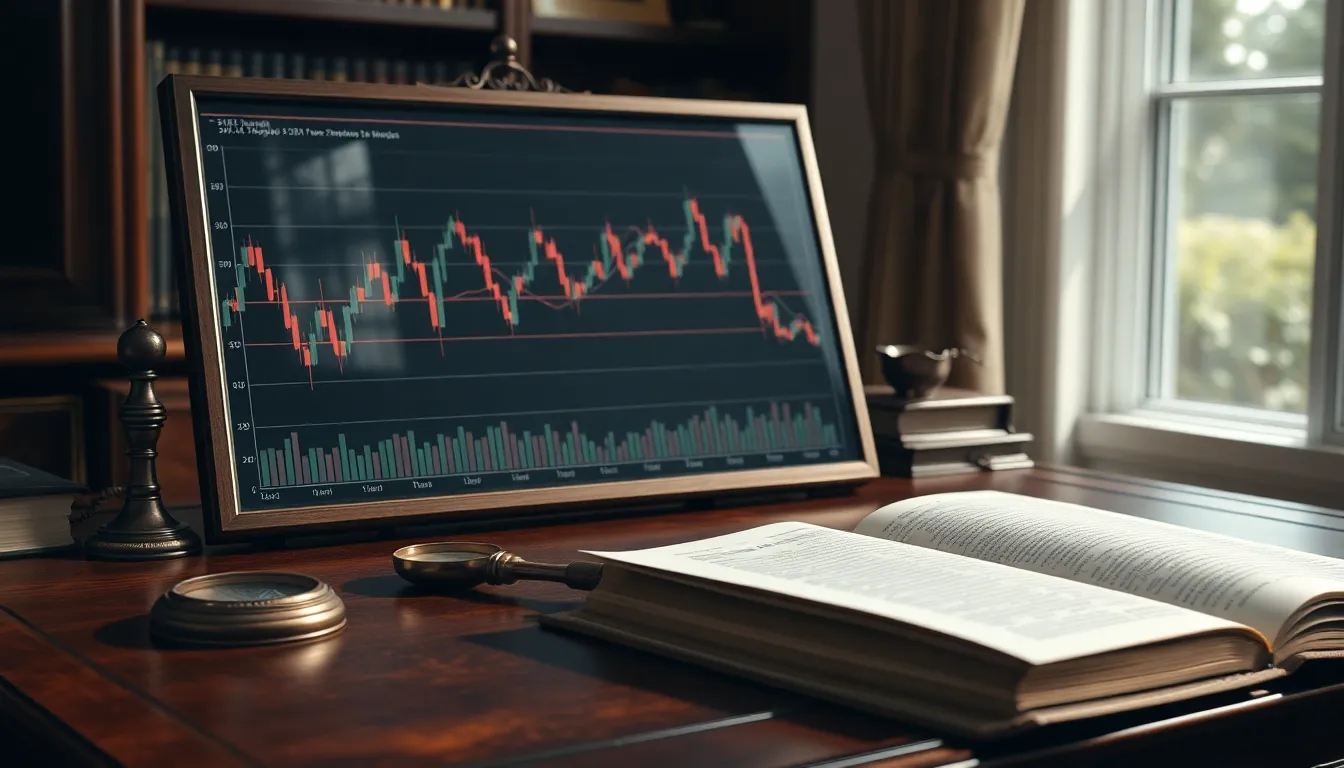 주식 시장 분석 이미지