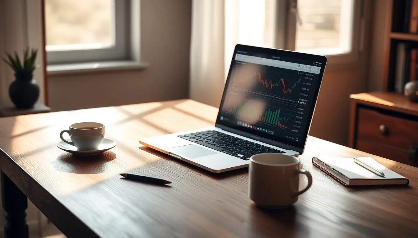 글로벌 경제와 주식 시장 그래프