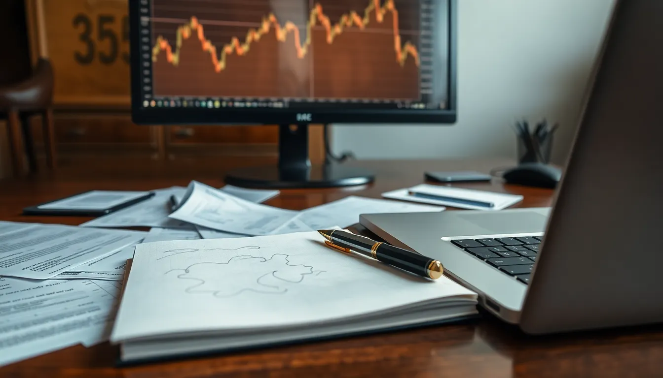 주식 차트 급등락