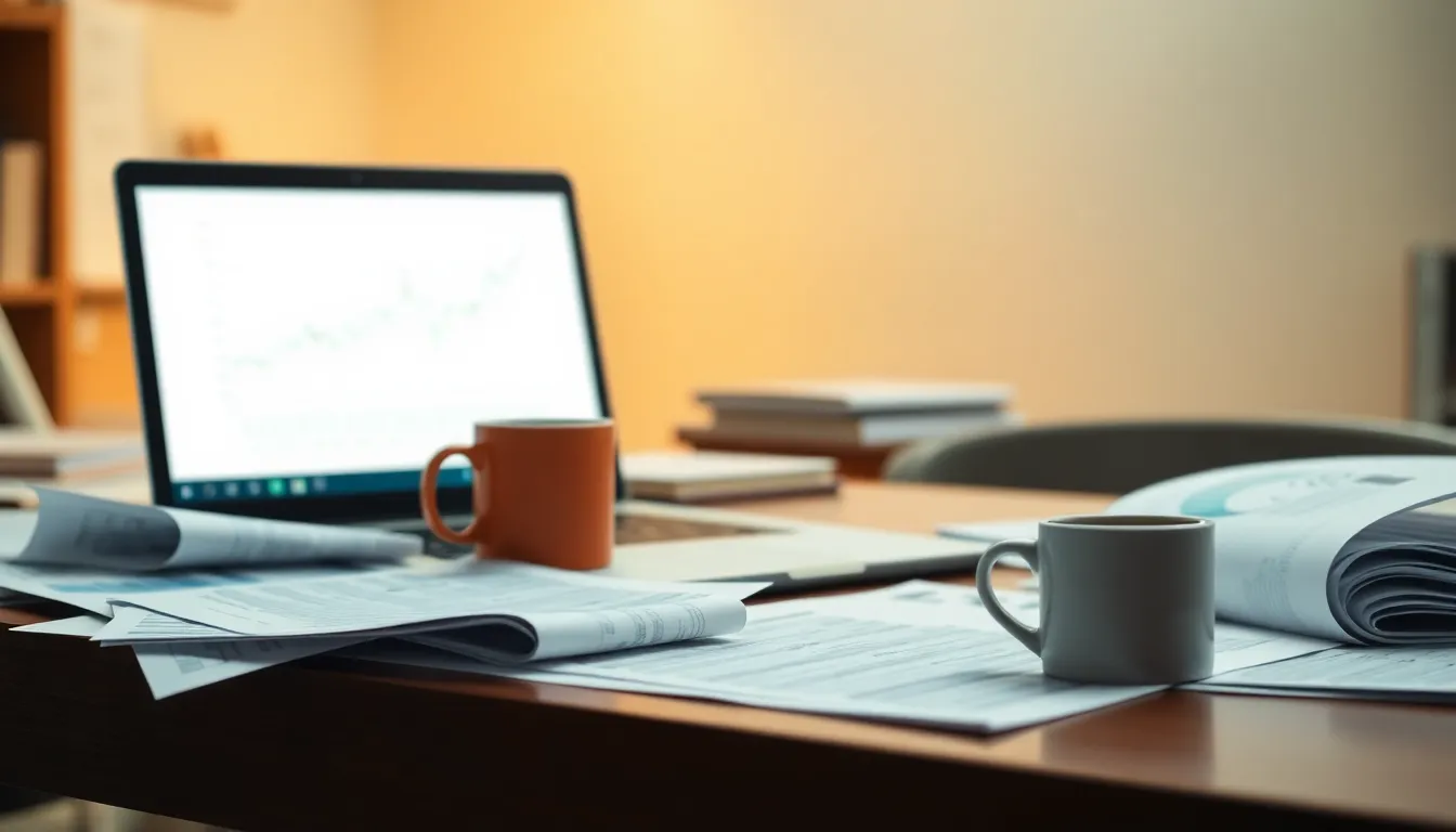 주식 시장 그래프와 다양한 경제 지표를 보여주는 이미지