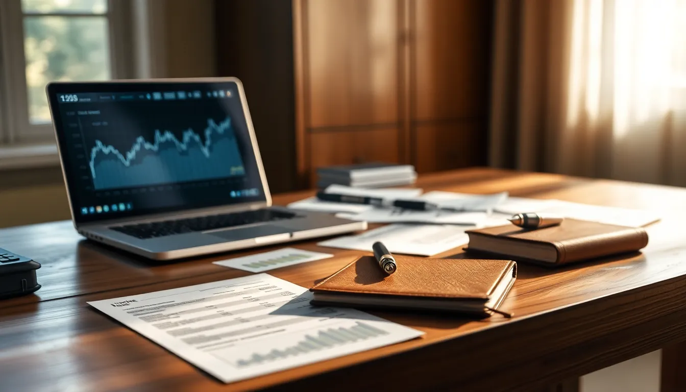 주식 차트와 투자 관련 이미지