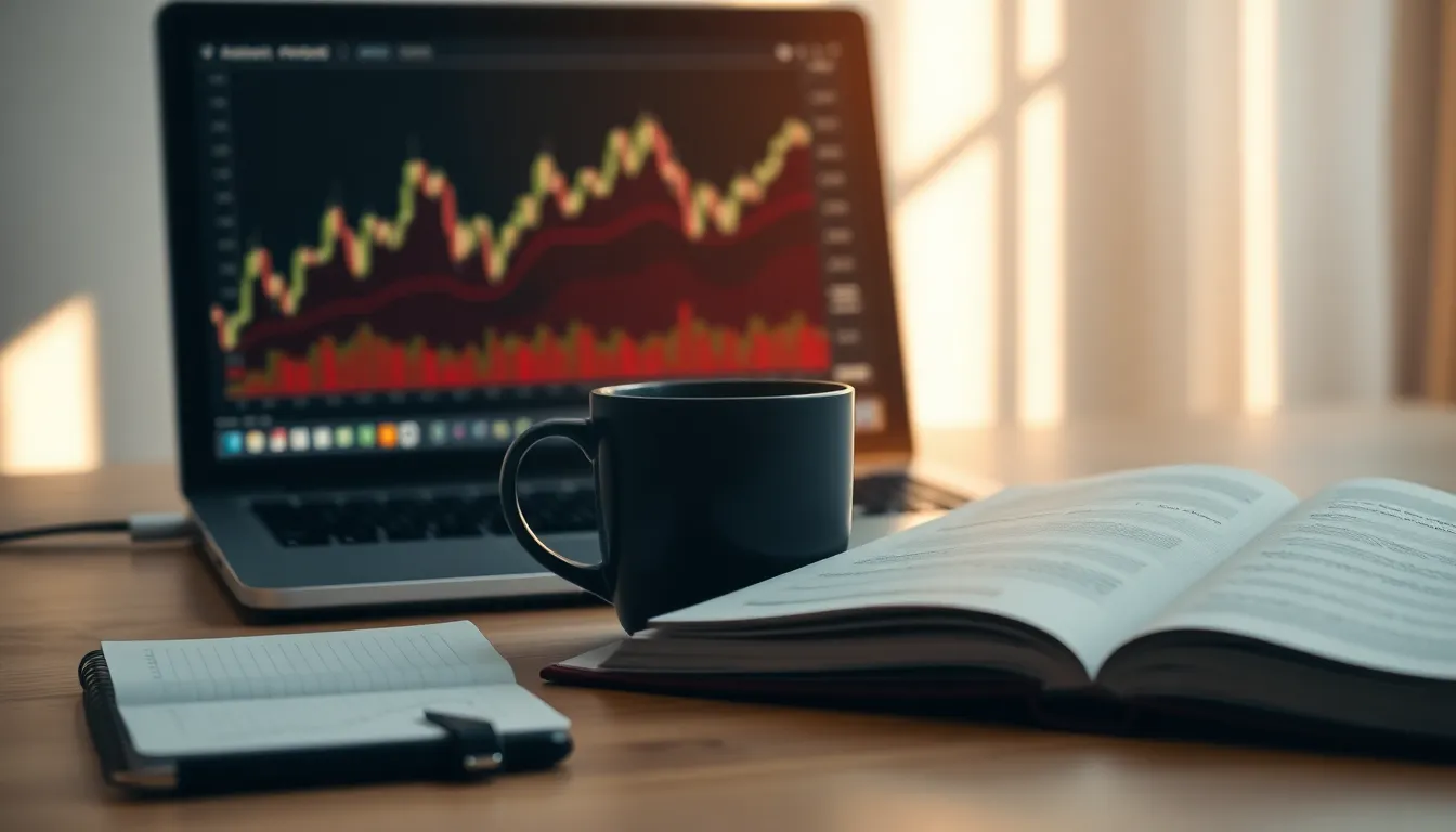 주식 시장 변동 요인을 분석하는 비즈니스 차트 이미지