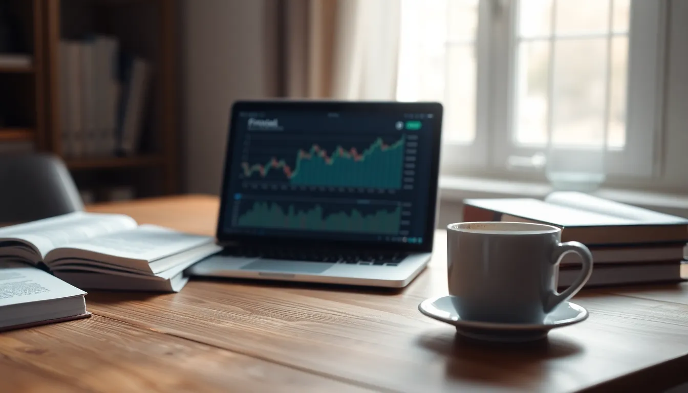 다양한 금융 데이터와 그래프를 보여주는 이미지