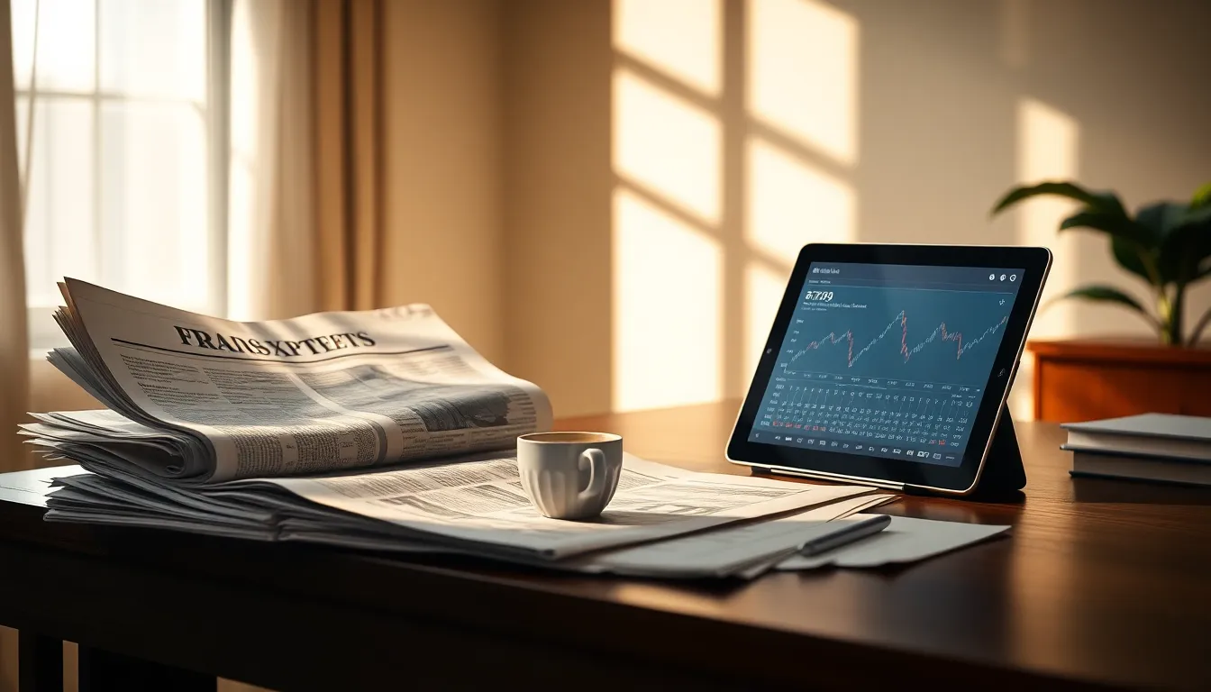 주식 시장의 상승과 하락을 보여주는 그래프 이미지