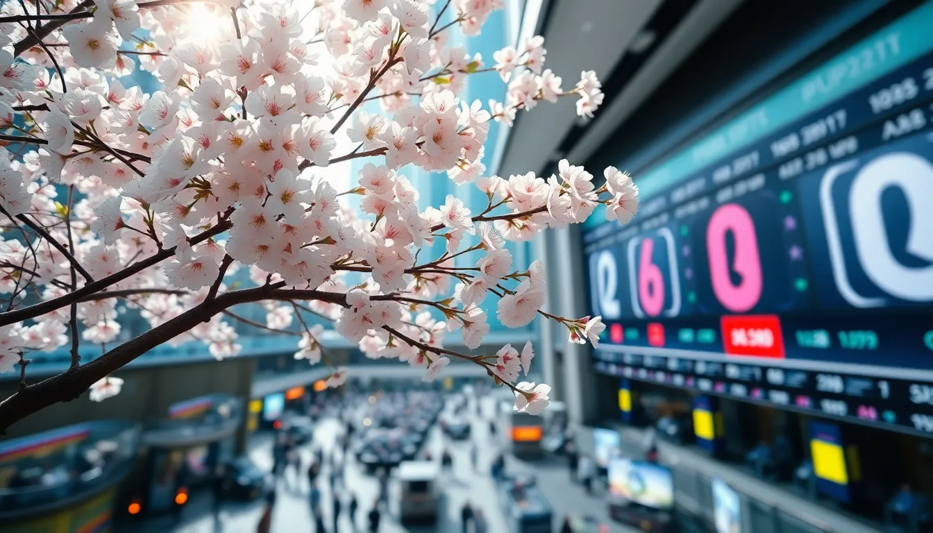 주식 시장 그래프와 투자 관련 이미지