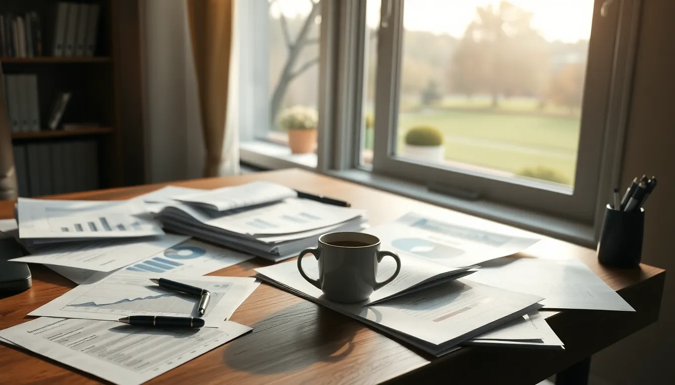 불확실한 경제 상황을 상징하는 추상적인 이미지