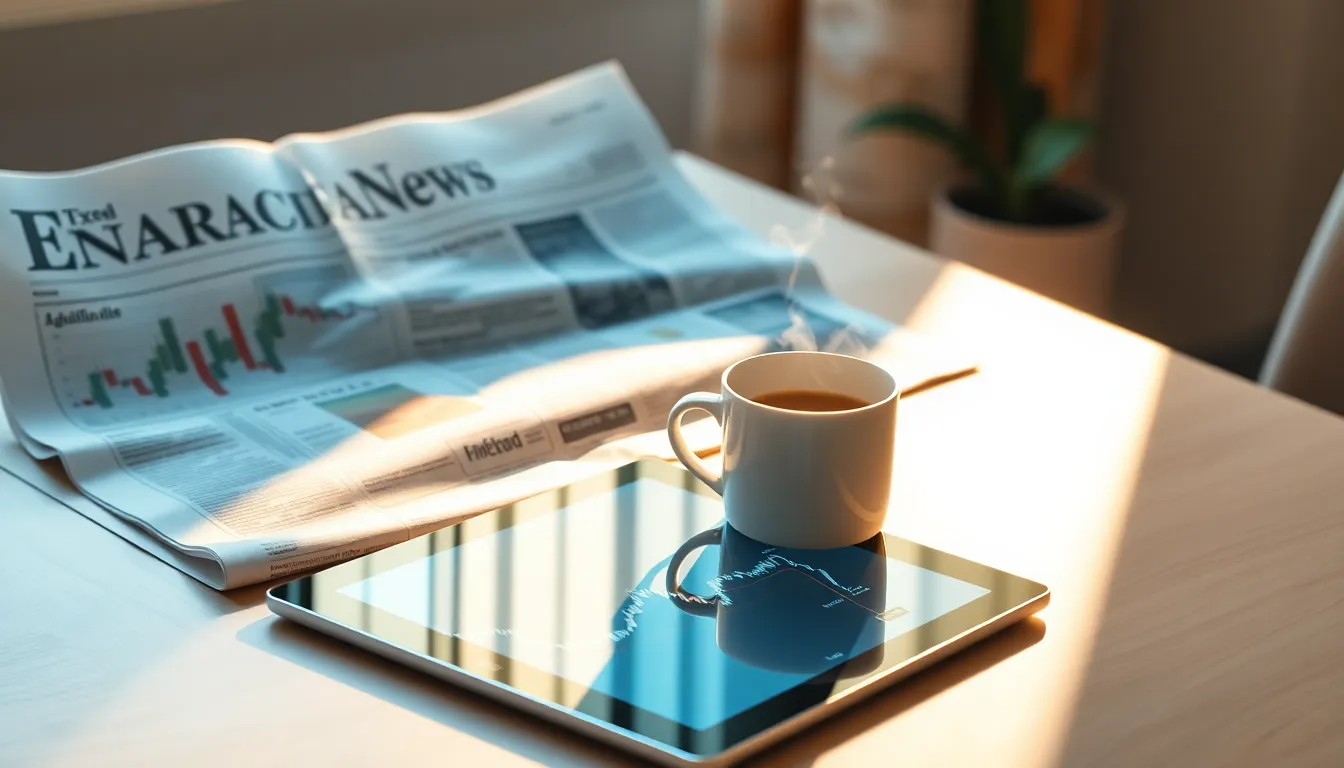 주식 시장 그래프와 데이터 분석 이미지