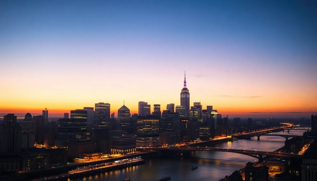 긍정적인 주식 시장과 그래프