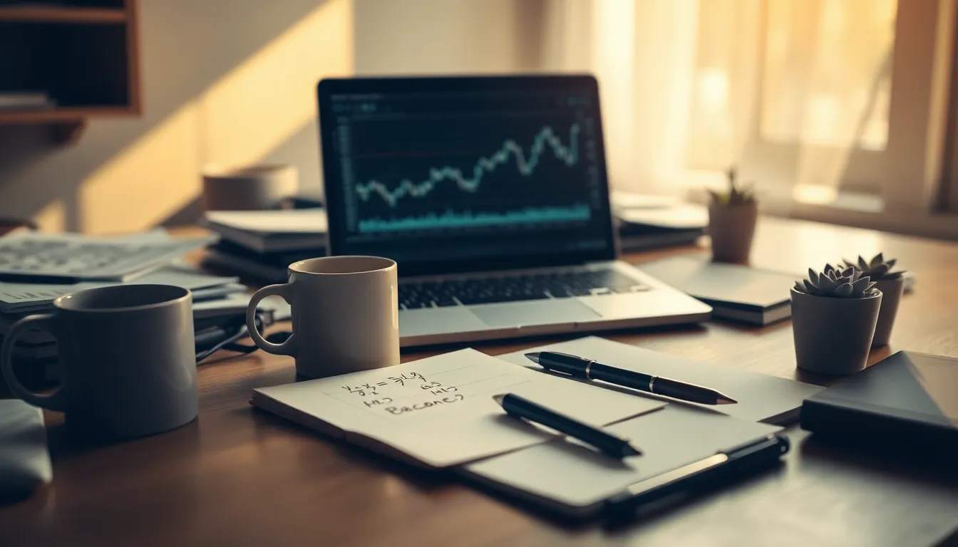 주식 시장 변동 그래프와 분석 이미지