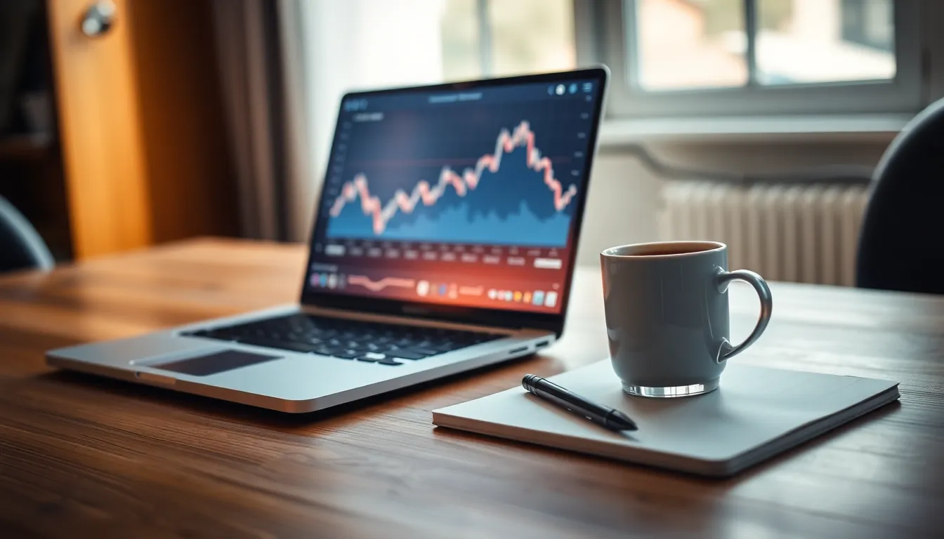 주식 시장 급등락 그래프와 투자자들의 다양한 감정