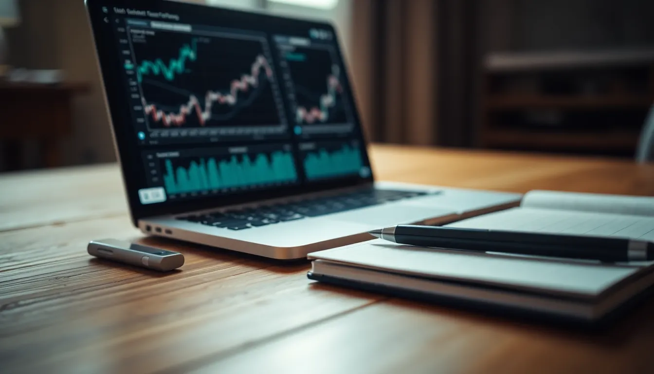 주식 시장에서 주가 상승과 하락 원인을 분석하는 투자자 이미지