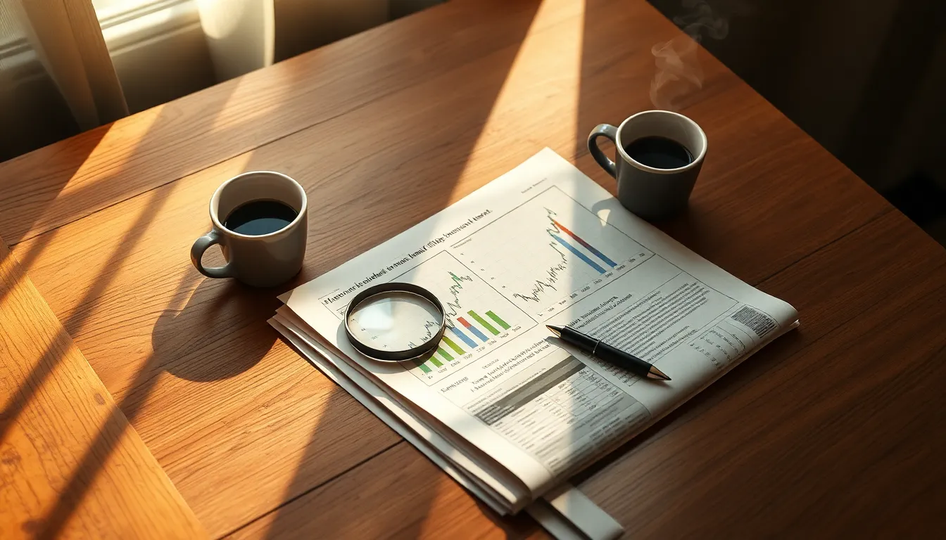 주식 투자 그래프와 현명한 선택